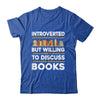 Funny Introverted Bookworm Art For Men Women Book Reading Shirt & Tank Top | siriusteestore