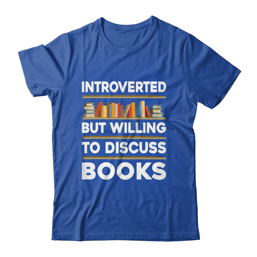 Funny Introverted Bookworm Art For Men Women Book Reading Shirt & Tank Top | siriusteestore