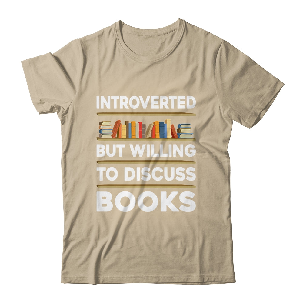 Funny Introverted Bookworm Art For Men Women Book Reading Shirt & Tank Top | siriusteestore
