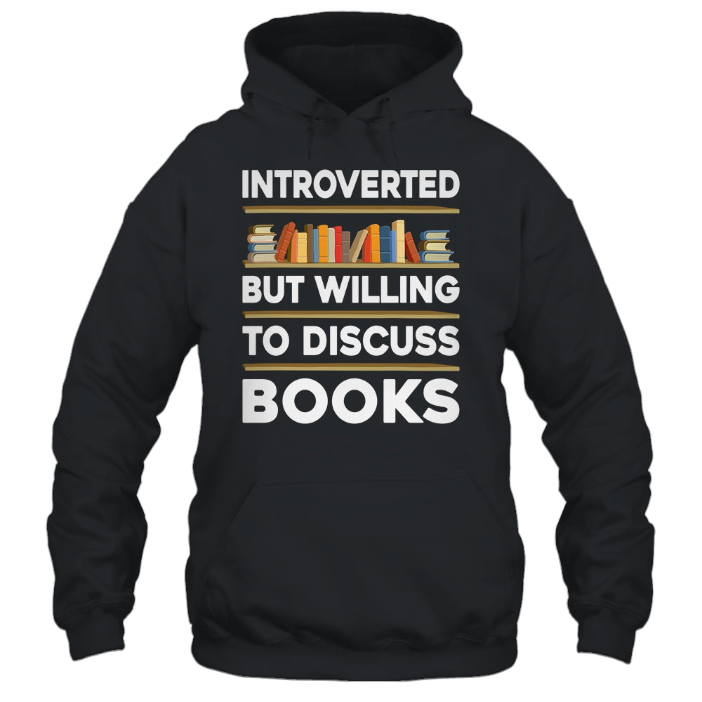 Funny Introverted Bookworm Art For Men Women Book Reading Shirt & Tank Top | siriusteestore