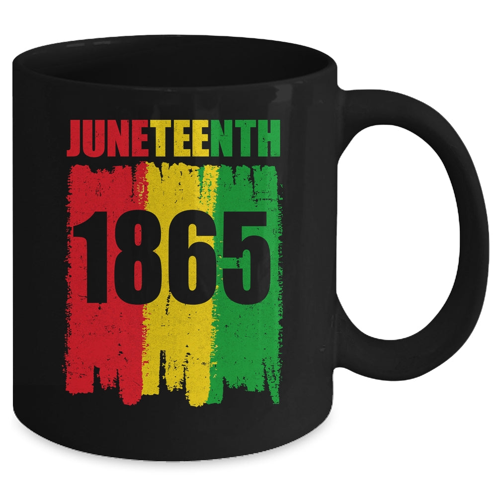 Funny Juneteenth 1865 African Freedom Men Women Boy Girl Mug | siriusteestore
