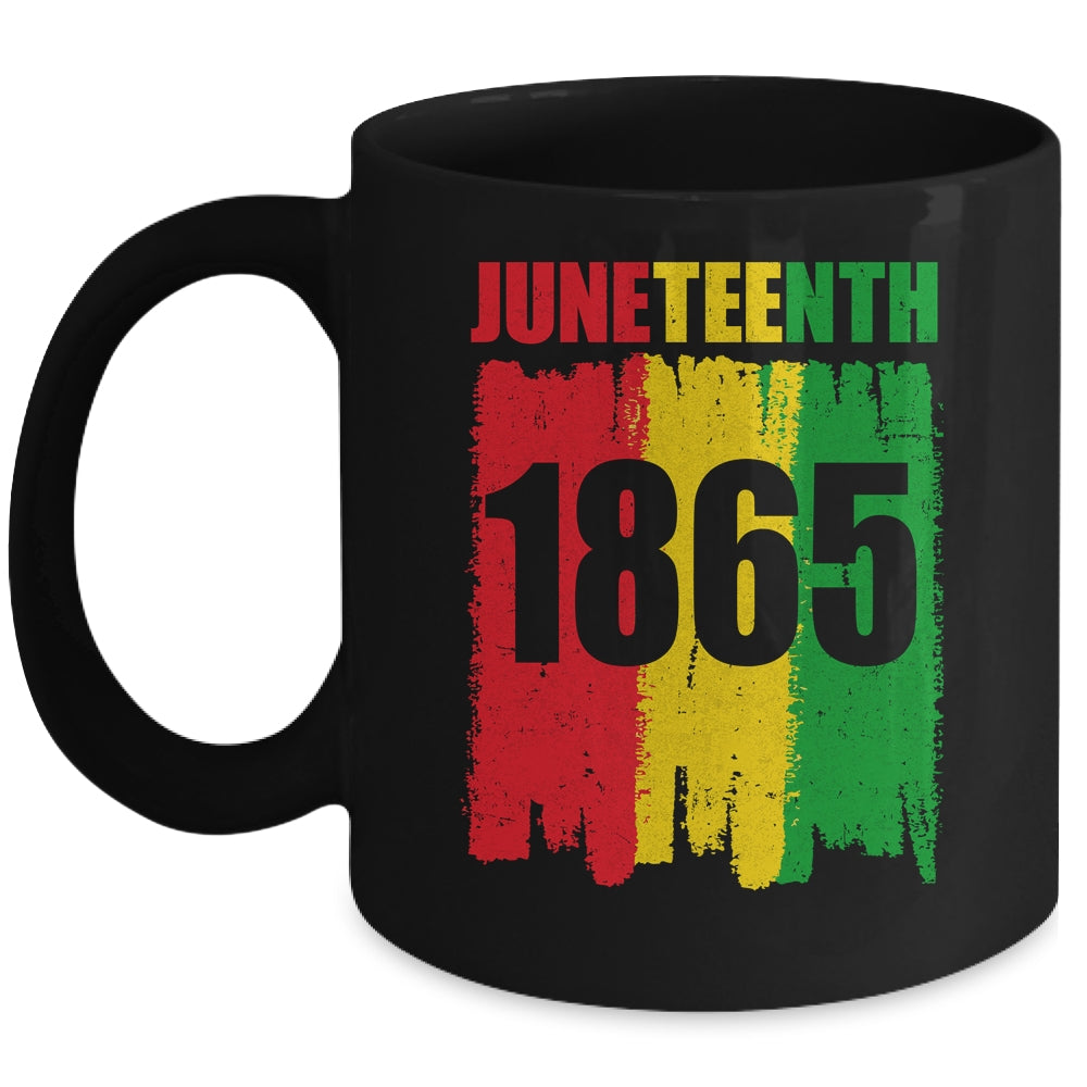 Funny Juneteenth 1865 African Freedom Men Women Boy Girl Mug | siriusteestore