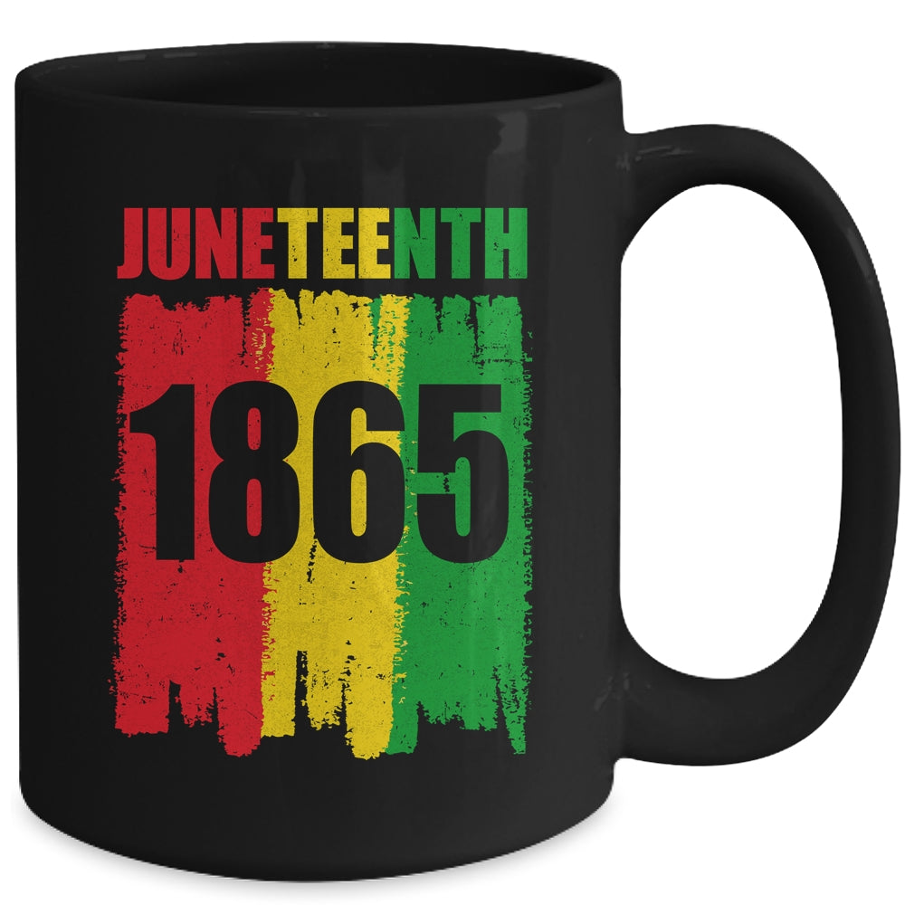 Funny Juneteenth 1865 African Freedom Men Women Boy Girl Mug | siriusteestore