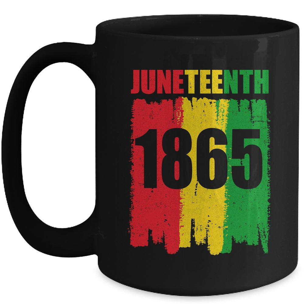 Funny Juneteenth 1865 African Freedom Men Women Boy Girl Mug | siriusteestore