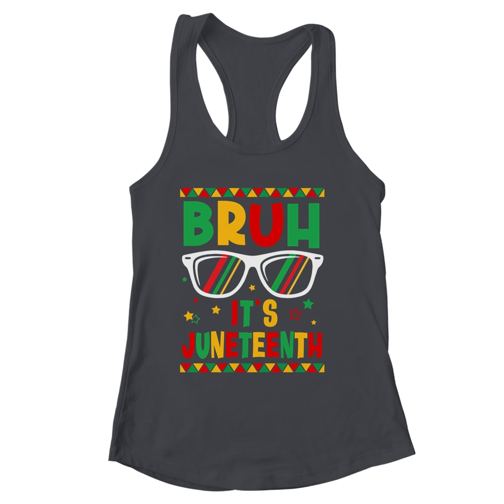 Funny Juneteenth Boys Girls Bruh It's Juneteenth 1865 Shirt & Tank Top | siriusteestore