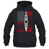 Funny Kayaking Kayak For Men Women Cool American Flag Shirt & Tank Top | siriusteestore