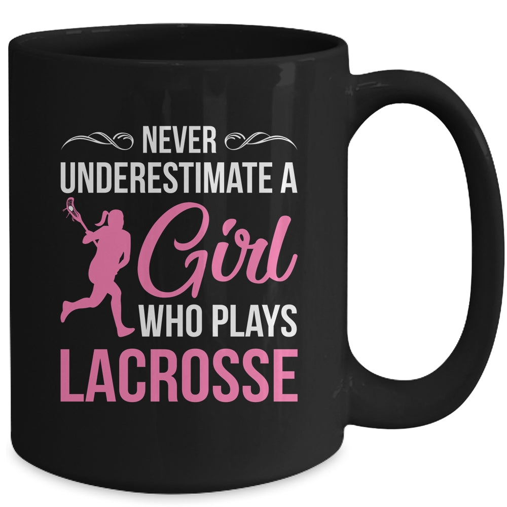Funny Lacrosse Art For Girls Youth Teens Lacrosse Player Mug | siriusteestore