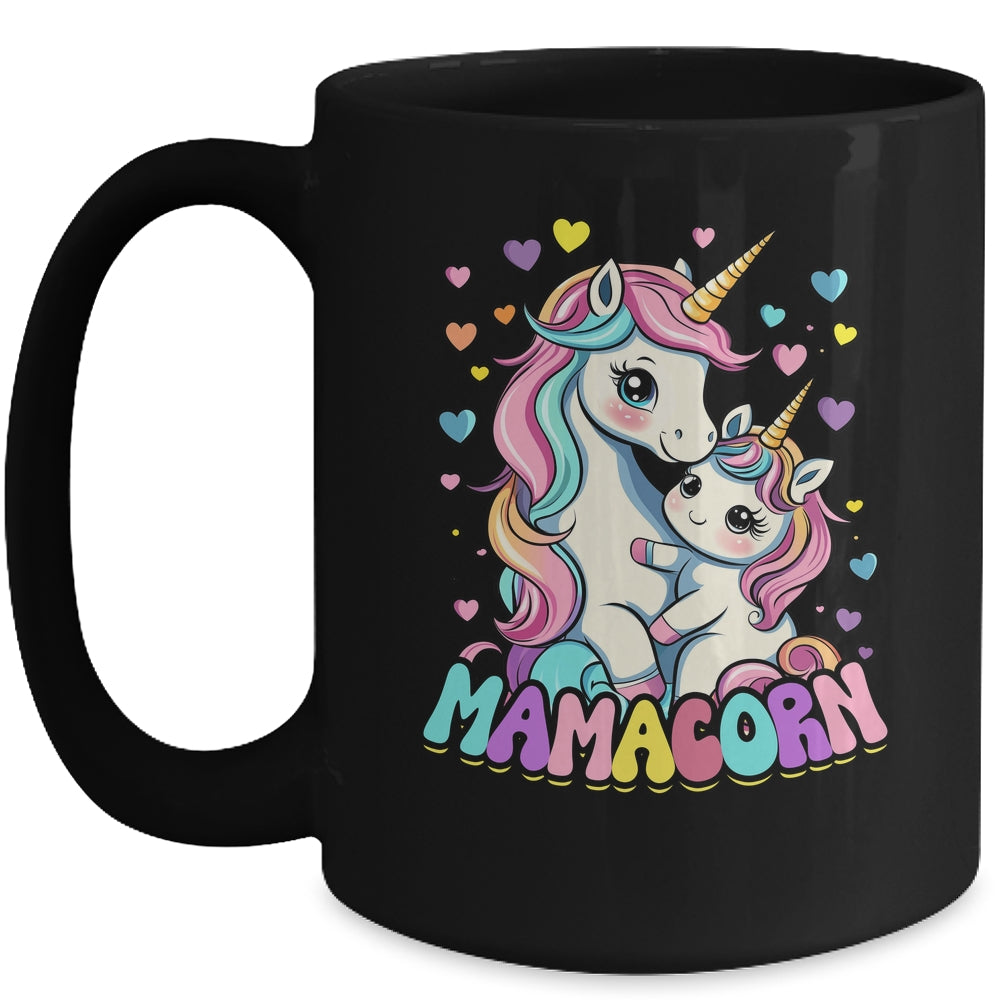 Funny Mamacorn Costume Mothers Day Unicorn Mom Women Mother Mug | siriusteestore