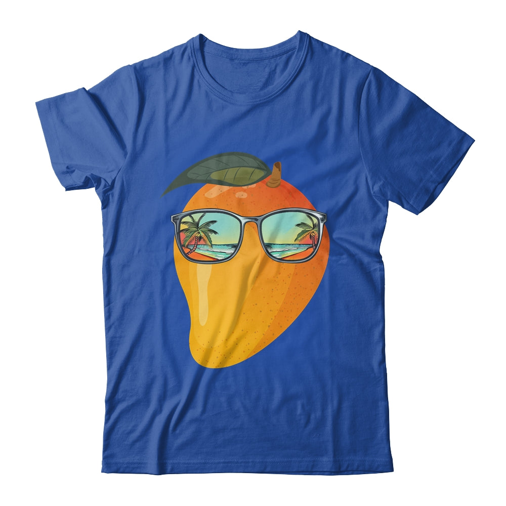 Funny Mango With Sunglasses Mangoes Lover Design Men Women Shirt & Tank Top | siriusteestore