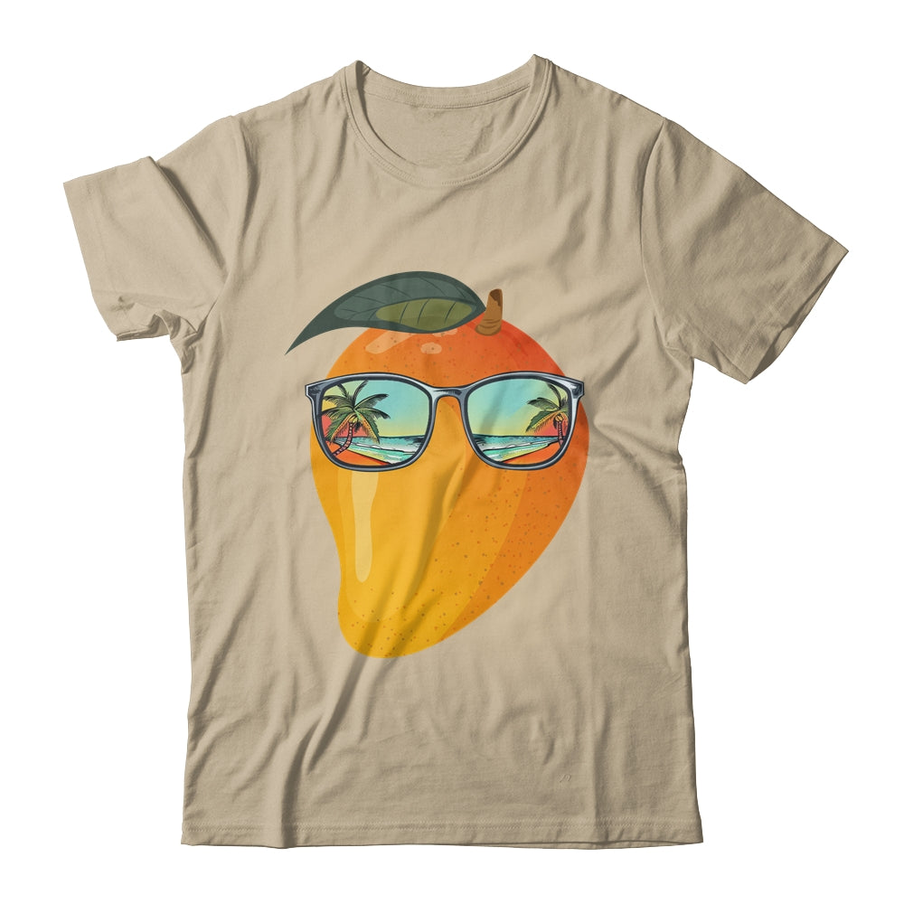 Funny Mango With Sunglasses Mangoes Lover Design Men Women Shirt & Tank Top | siriusteestore