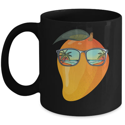 Funny Mango With Sunglasses Mangoes Lover Design Men Women Mug | siriusteestore