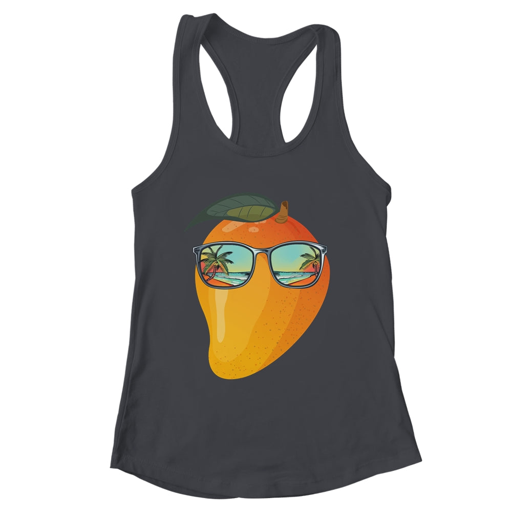 Funny Mango With Sunglasses Mangoes Lover Design Men Women Shirt & Tank Top | siriusteestore