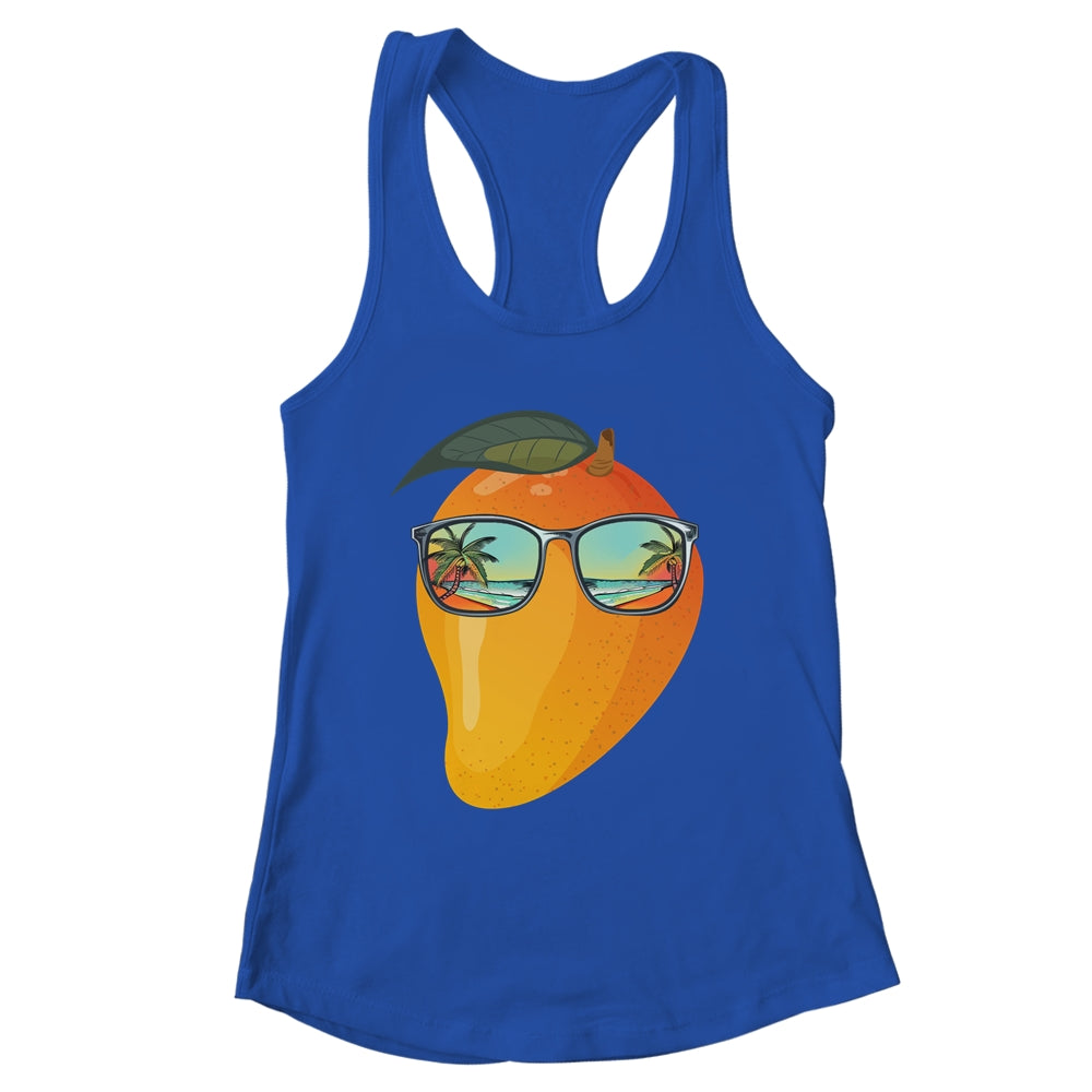 Funny Mango With Sunglasses Mangoes Lover Design Men Women Shirt & Tank Top | siriusteestore