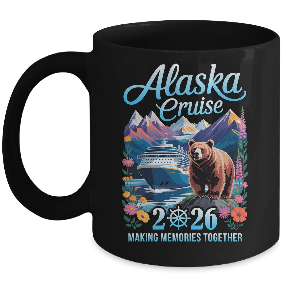 Funny Matching Family Friends And Group Alaska Cruise 2026 Mug | siriusteestore