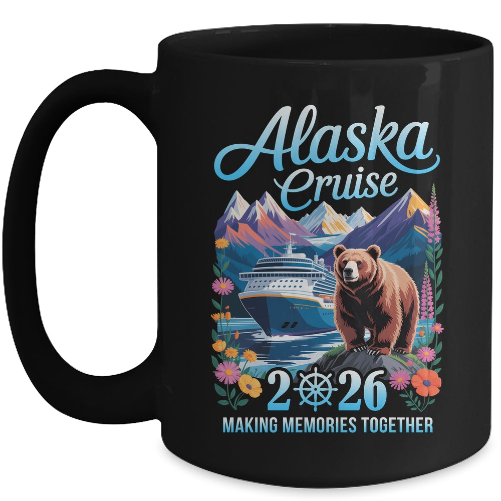 Funny Matching Family Friends And Group Alaska Cruise 2026 Mug | siriusteestore