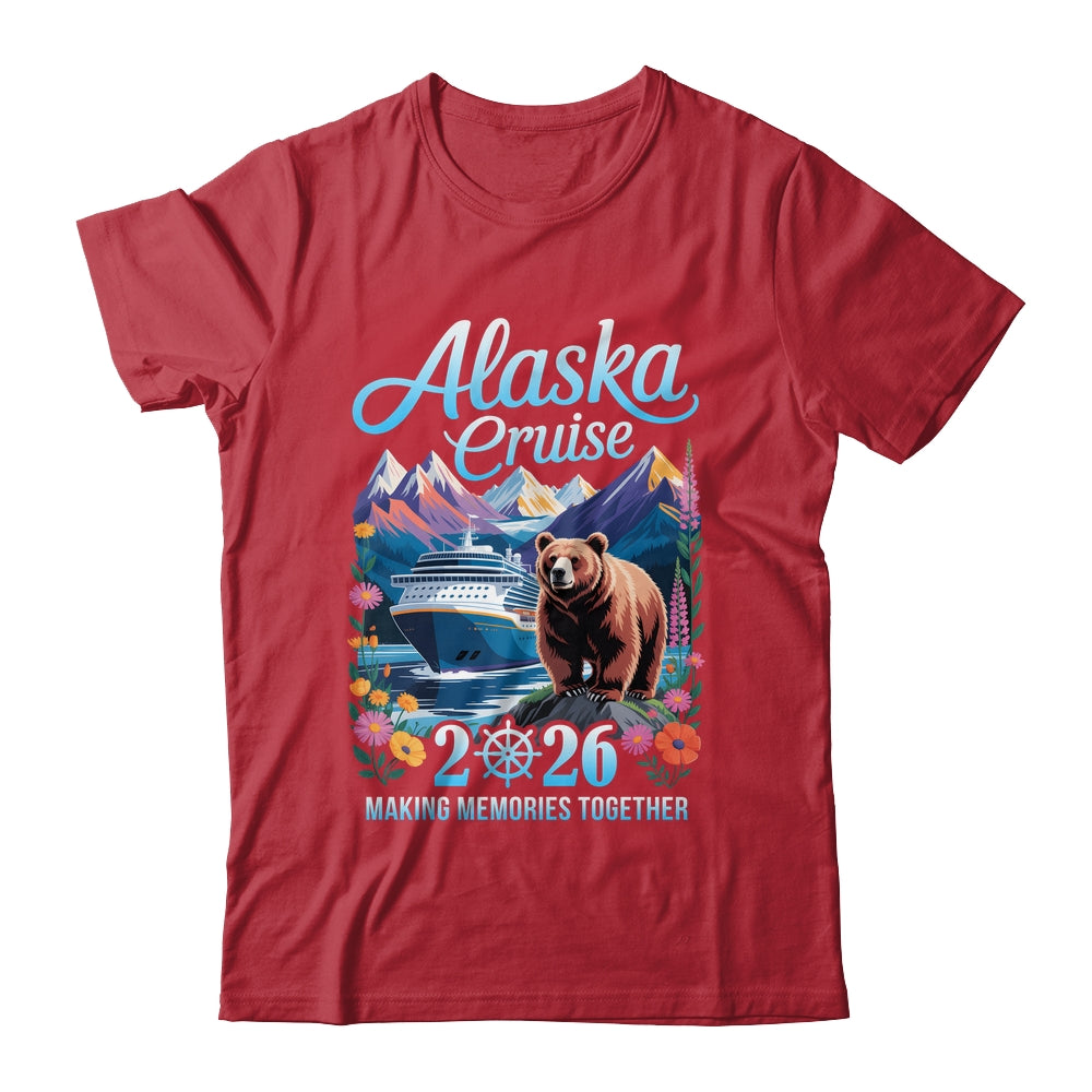 Funny Matching Family Friends And Group Alaska Cruise 2026 Shirt & Hoodie | siriusteestore