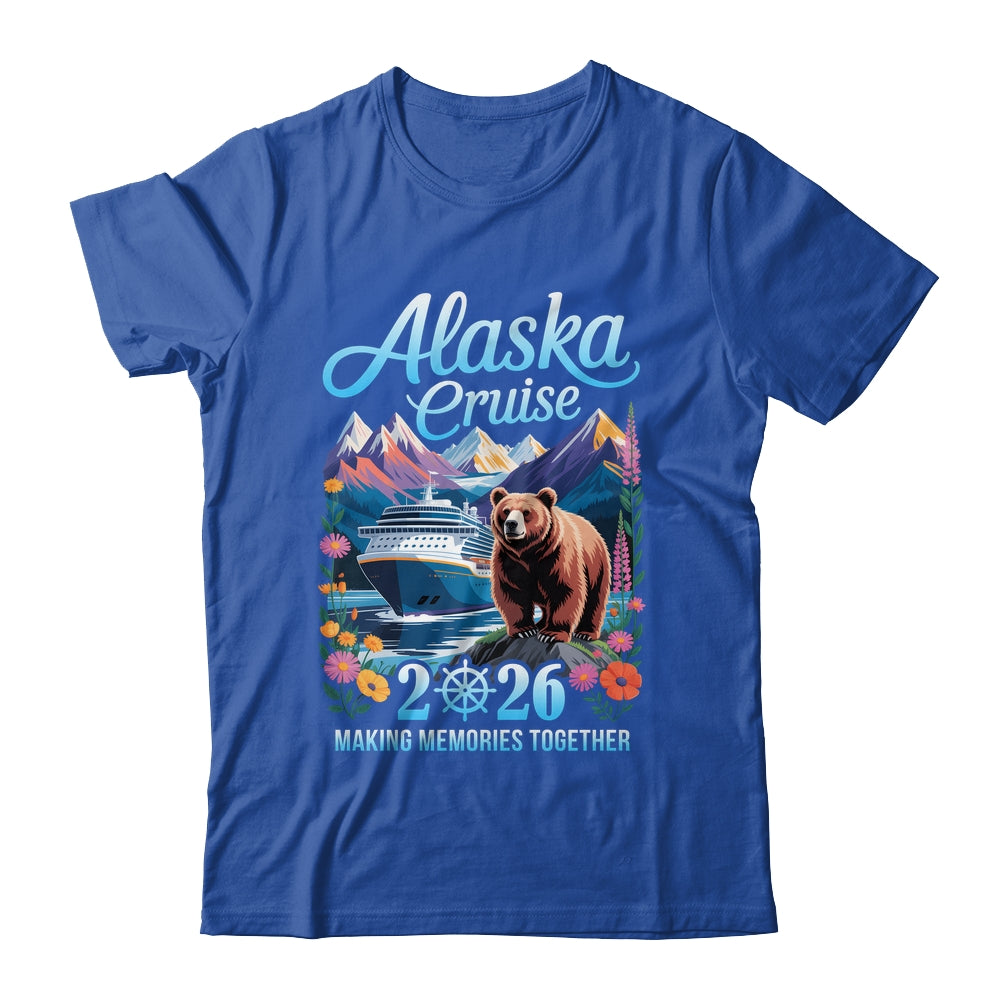 Funny Matching Family Friends And Group Alaska Cruise 2026 Shirt & Hoodie | siriusteestore