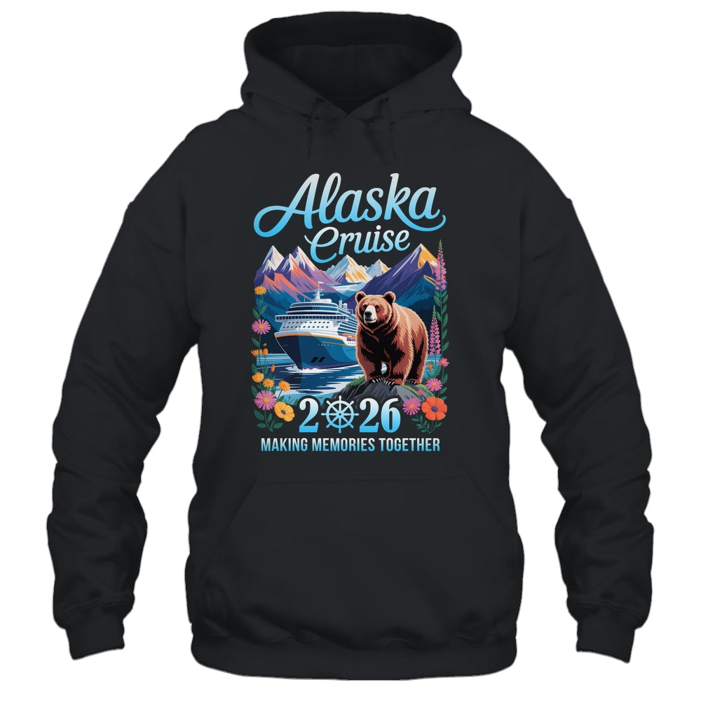 Funny Matching Family Friends And Group Alaska Cruise 2026 Shirt & Hoodie | siriusteestore