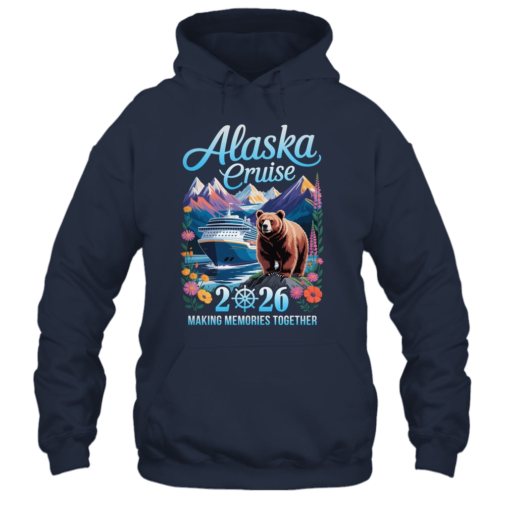 Funny Matching Family Friends And Group Alaska Cruise 2026 Shirt & Hoodie | siriusteestore