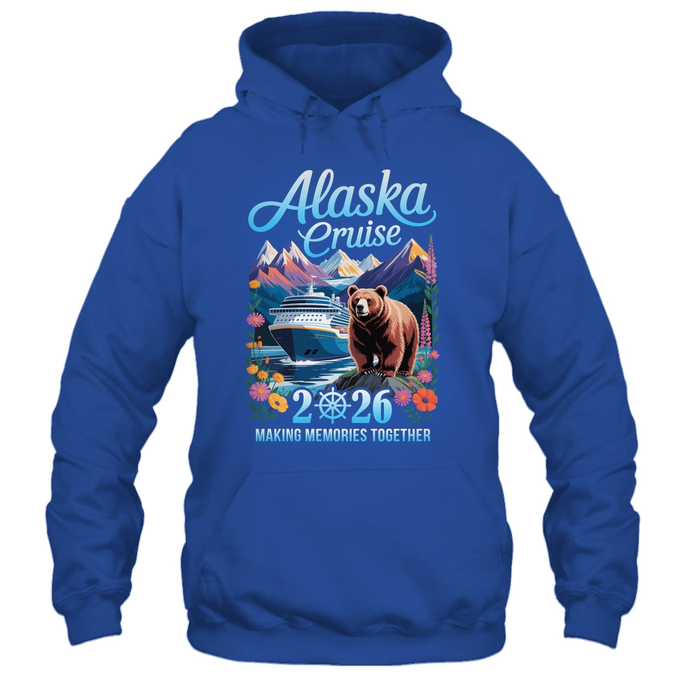 Funny Matching Family Friends And Group Alaska Cruise 2026 Shirt & Hoodie | siriusteestore