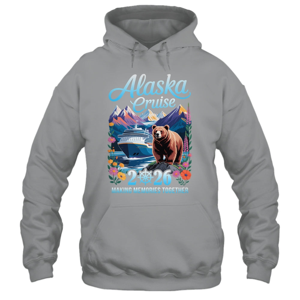 Funny Matching Family Friends And Group Alaska Cruise 2026 Shirt & Hoodie | siriusteestore