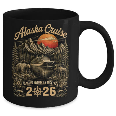 Funny Matching Family Friends Group Alaska Cruise 2026 Mug | siriusteestore
