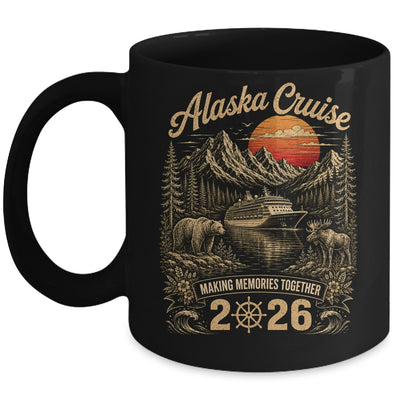 Funny Matching Family Friends Group Alaska Cruise 2026 Mug | siriusteestore