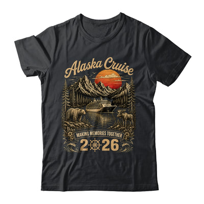 Funny Matching Family Friends Group Alaska Cruise 2026 Shirt & Hoodie | siriusteestore