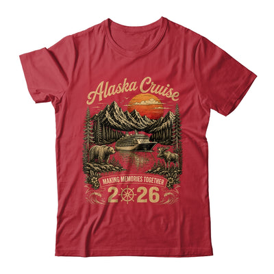 Funny Matching Family Friends Group Alaska Cruise 2026 Shirt & Hoodie | siriusteestore