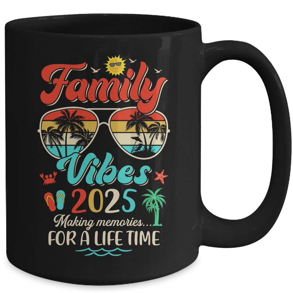 Funny Matching Family Reunion 2025 Making Memories Mug | siriusteestore