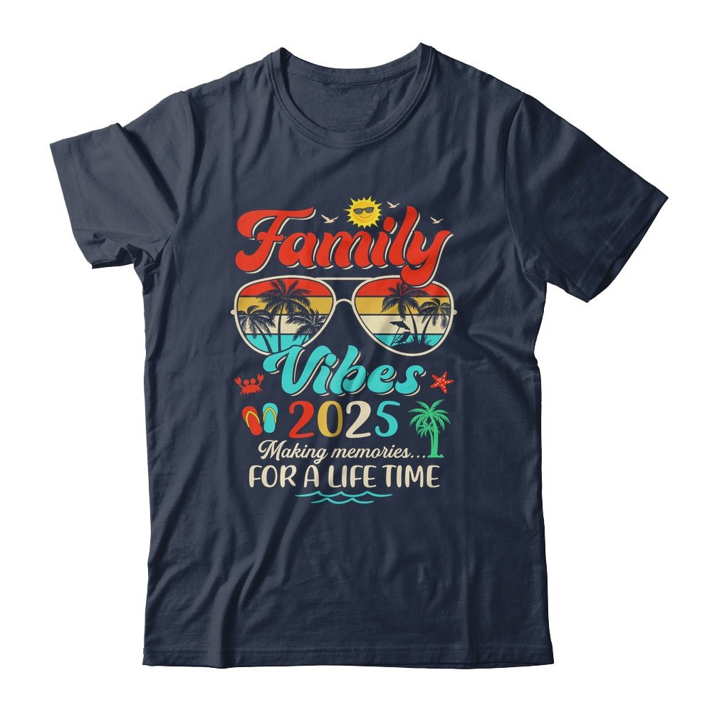 Funny Matching Family Reunion 2025 Making Memories Shirt & Tank Top | siriusteestore