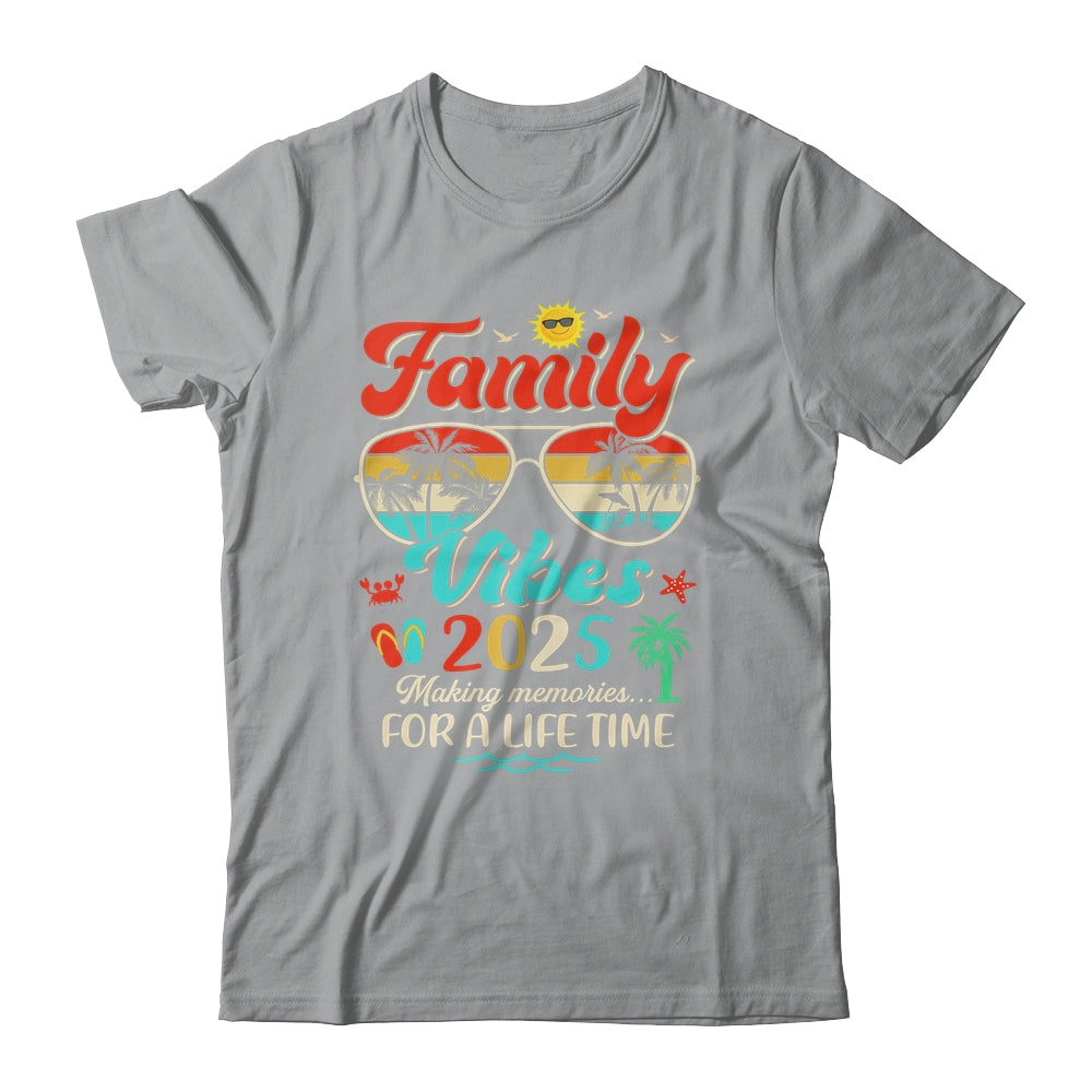 Funny Matching Family Reunion 2025 Making Memories Shirt & Tank Top | siriusteestore