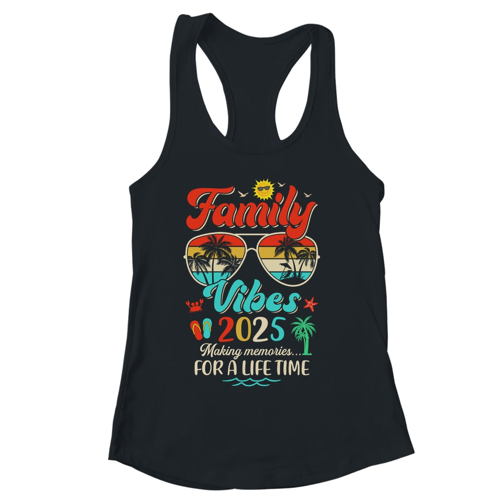Funny Matching Family Reunion 2025 Making Memories Shirt & Tank Top | siriusteestore