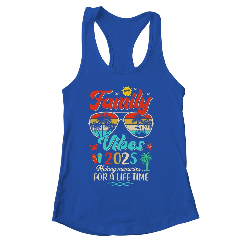 Funny Matching Family Reunion 2025 Making Memories Shirt & Tank Top | siriusteestore