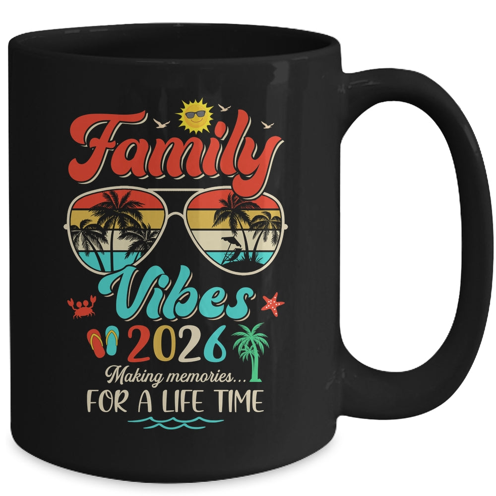 Funny Matching Family Reunion 2026 Making Memories Mug | siriusteestore