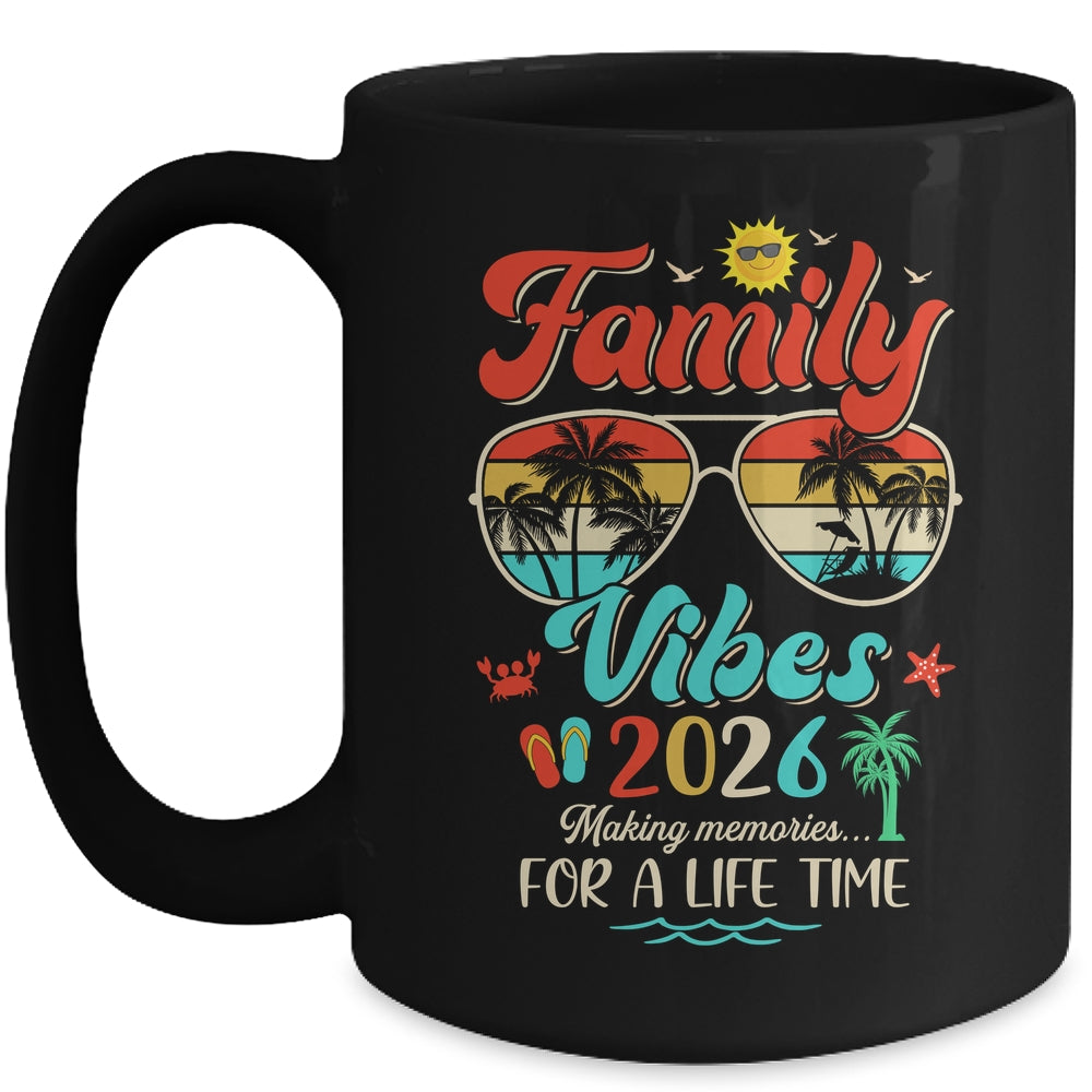 Funny Matching Family Reunion 2026 Making Memories Mug | siriusteestore