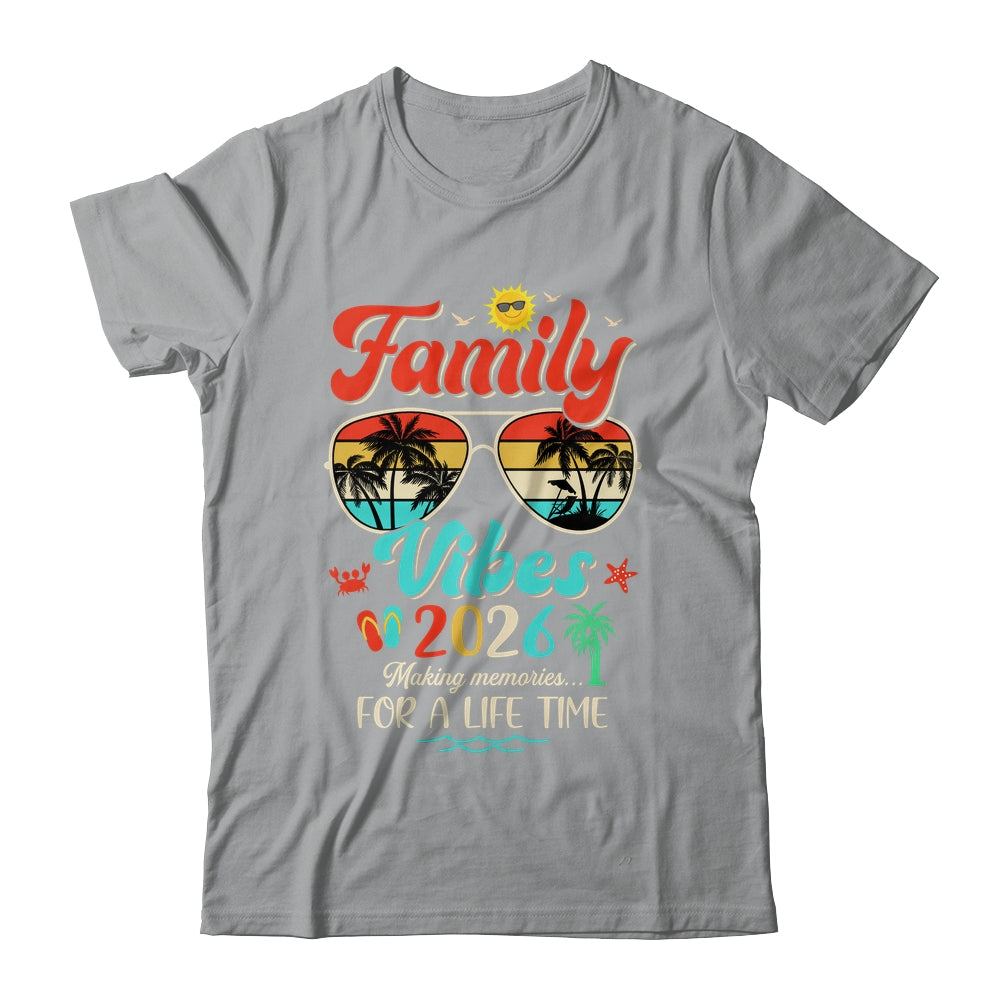 Funny Matching Family Reunion 2026 Making Memories Shirt & Tank Top | siriusteestore