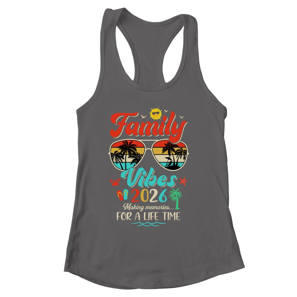 Funny Matching Family Reunion 2026 Making Memories Shirt & Tank Top | siriusteestore