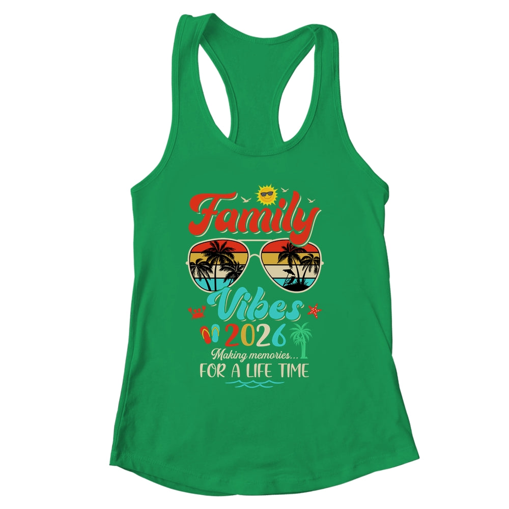 Funny Matching Family Reunion 2026 Making Memories Shirt & Tank Top | siriusteestore