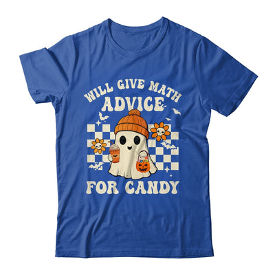 Funny Math Teacher Halloween Ghost Costume Math Lover Woman Shirt & Hoodie | siriusteestore