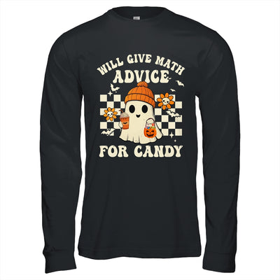Funny Math Teacher Halloween Ghost Costume Math Lover Woman Shirt & Hoodie | siriusteestore