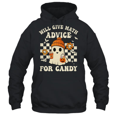Funny Math Teacher Halloween Ghost Costume Math Lover Woman Shirt & Hoodie | siriusteestore