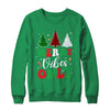 Funny Merry Vibes Only Christmas Tree Light Holiday Xmas Shirt & Sweatshirt | siriusteestore