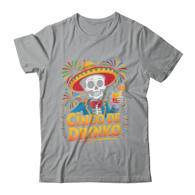 Funny Mexican Cinco De Drinko Cinco De Mayo Fiesta Outfit Shirt & Tank Top | siriusteestore