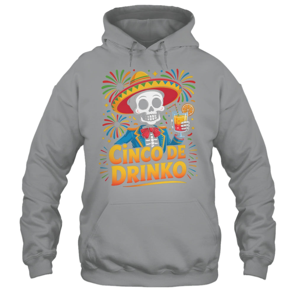 Funny Mexican Cinco De Drinko Cinco De Mayo Fiesta Outfit Shirt & Tank Top | siriusteestore