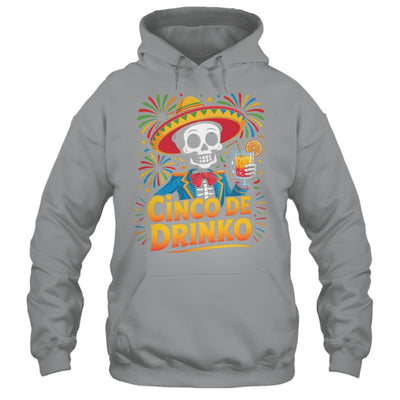 Funny Mexican Cinco De Drinko Cinco De Mayo Fiesta Outfit Shirt & Tank Top | siriusteestore