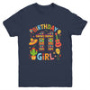 Funny Mexican Party 11th Birthday Girl Fiesta 11 Year Old Youth Shirt | siriusteestore