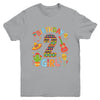 Funny Mexican Party 2nd Birthday Girl Fiesta 2 Year Old Youth Shirt | siriusteestore