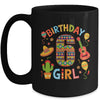 Funny Mexican Party 6th Birthday Girl Fiesta 6 Year Old Mug | siriusteestore