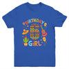 Funny Mexican Party 6th Birthday Girl Fiesta 6 Year Old Youth Shirt | siriusteestore